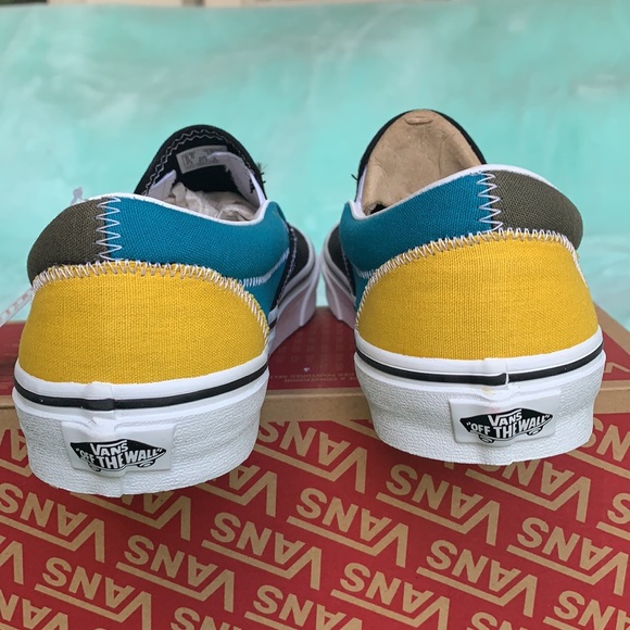 VANS CLASSIC SLIP ON ZIG ZAG MULTI/TRUE WHITE WMNS - Picture 10 of 16